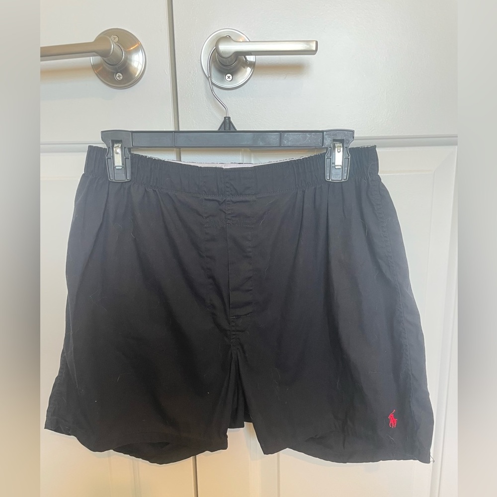 Men’s Polo Ralph Lauren Black Shorts Size Medium